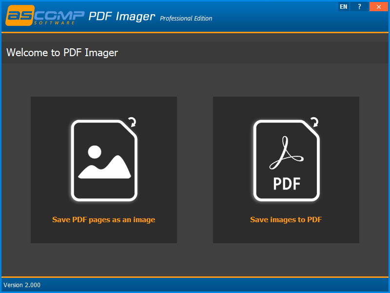 ASCOMP PDF Imager Pro